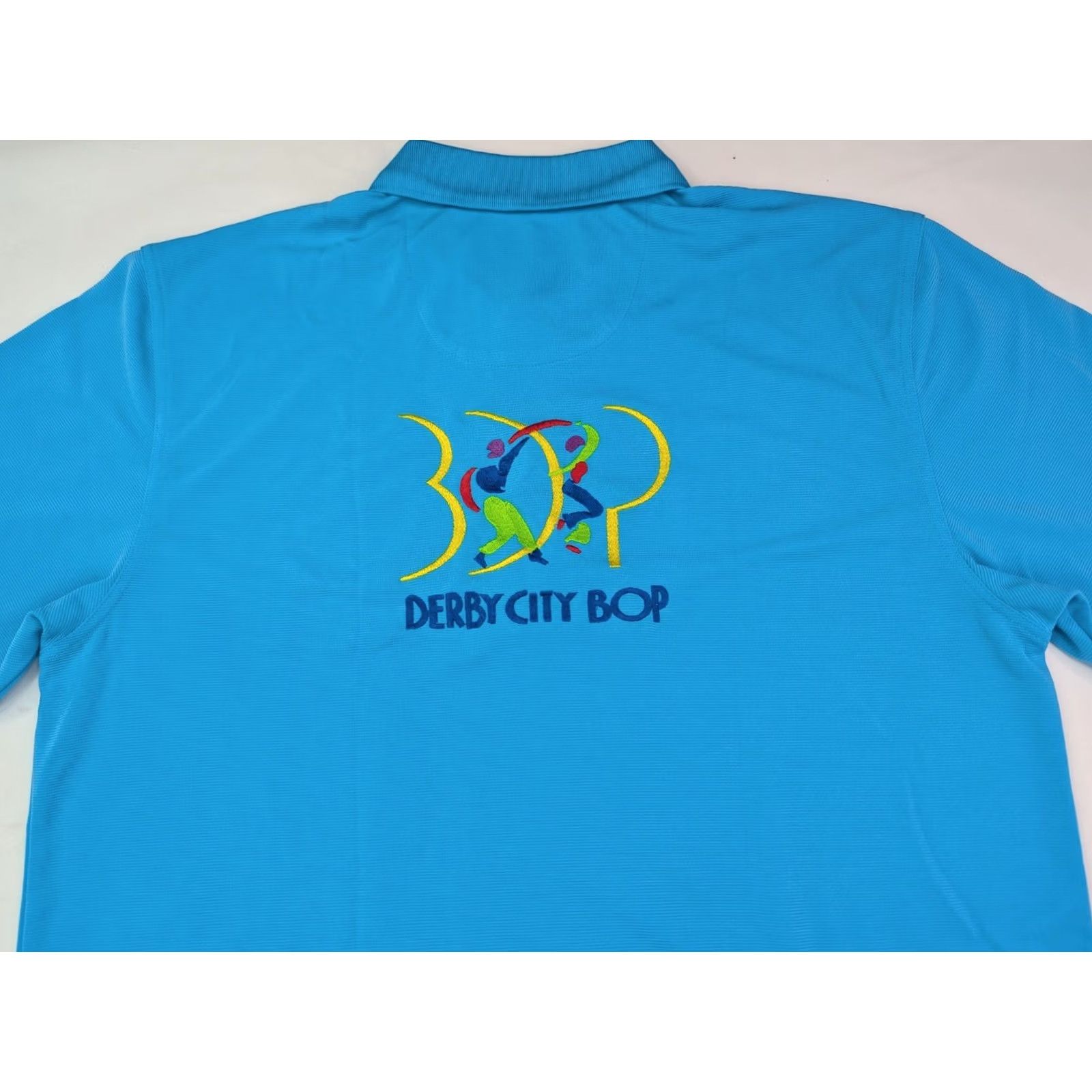 Roundtree & Yorke Roundtree & Yorke Derby City Performance Golf Polo Mens XL Multicolor Stitch Shirt Short Sleeve Chest 48 in Regular Fit Boys? Size US XL / EU 56 / 4 - 4 Thumbnail
