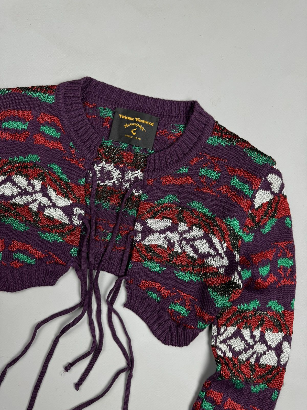 Vivienne Westwood Vivienne Westwood Anglomania wool/acrylic bolero size 42 US8 Size M / US 6-8 / IT 42-44 - 2 Thumbnail