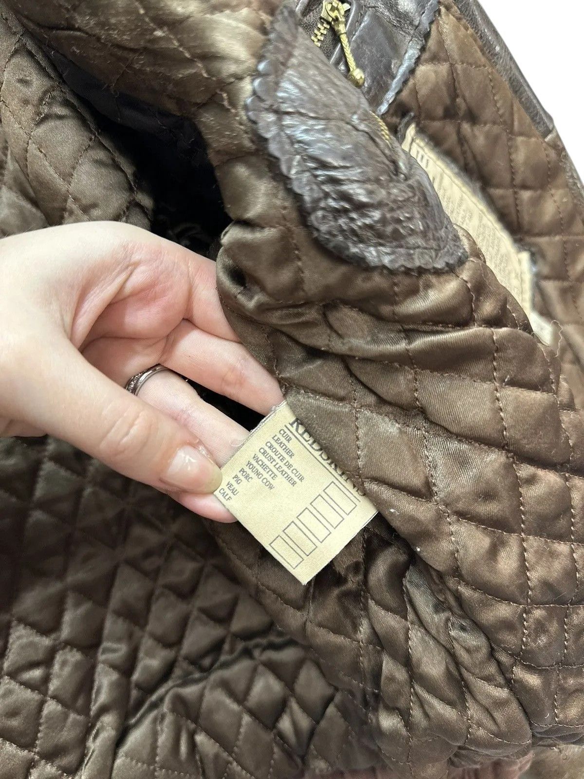 Red Wing Vintage Redskins B-32 Leather Jacket Rick Owens Style Size US XL / EU 56 / 4 - 15 Thumbnail