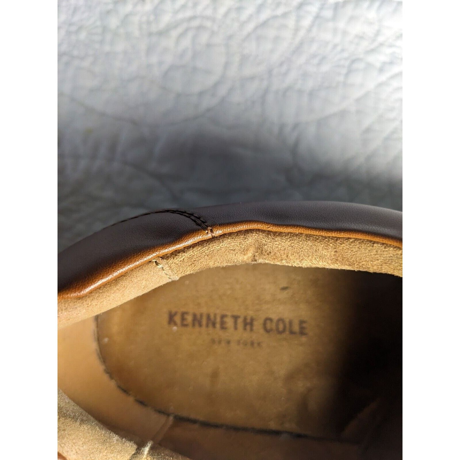 Kenneth Cole Kenneth Cole Shoes Derby Style Vegan Leather Men's Liam 12 Size US 11 / EU 44 - 6 Thumbnail