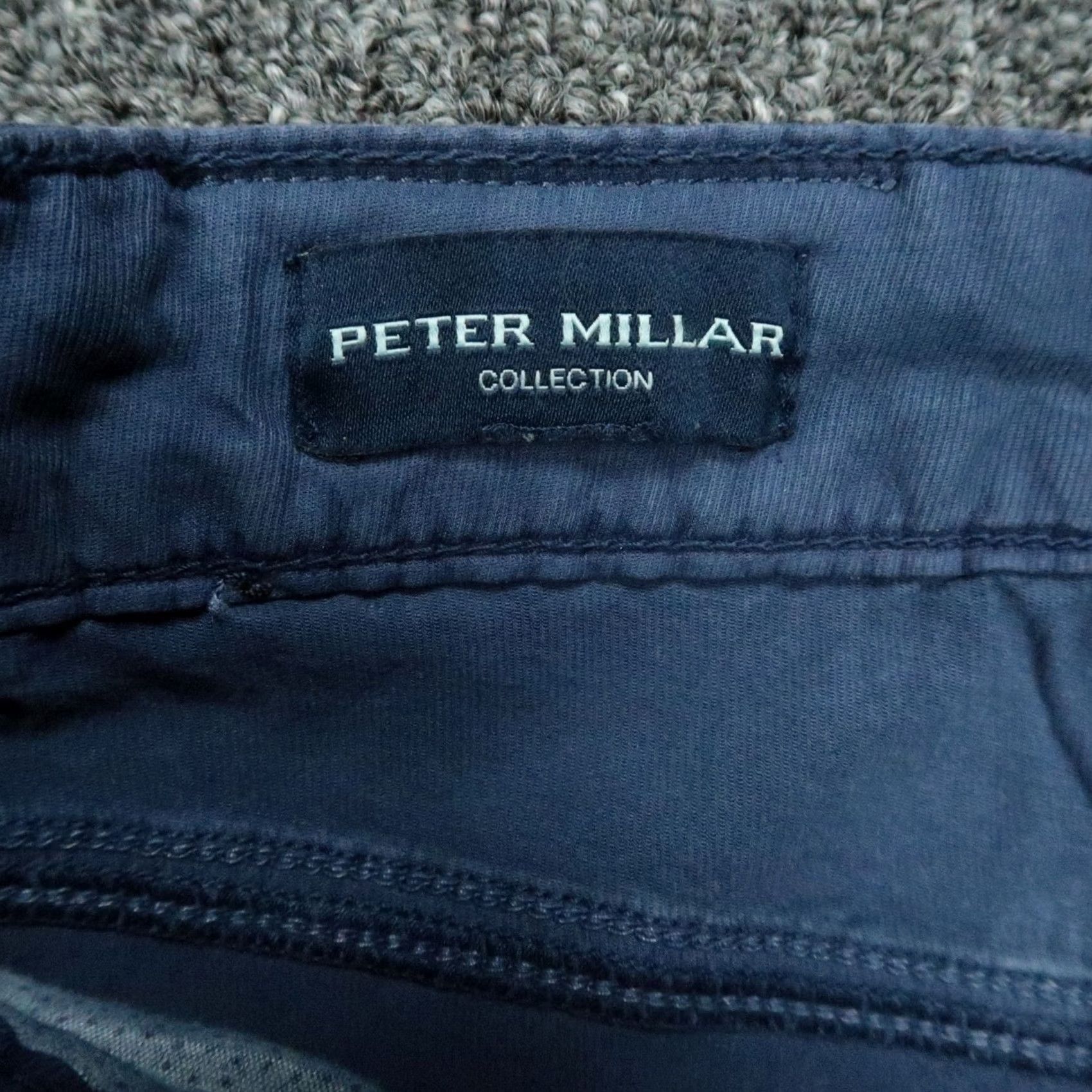 Peter Millar Peter Millar Pants Mens 36x28 Blue Wayfare Chino Stretch 5 Pocket Trouser Size US 36 / EU 52 - 4 Thumbnail
