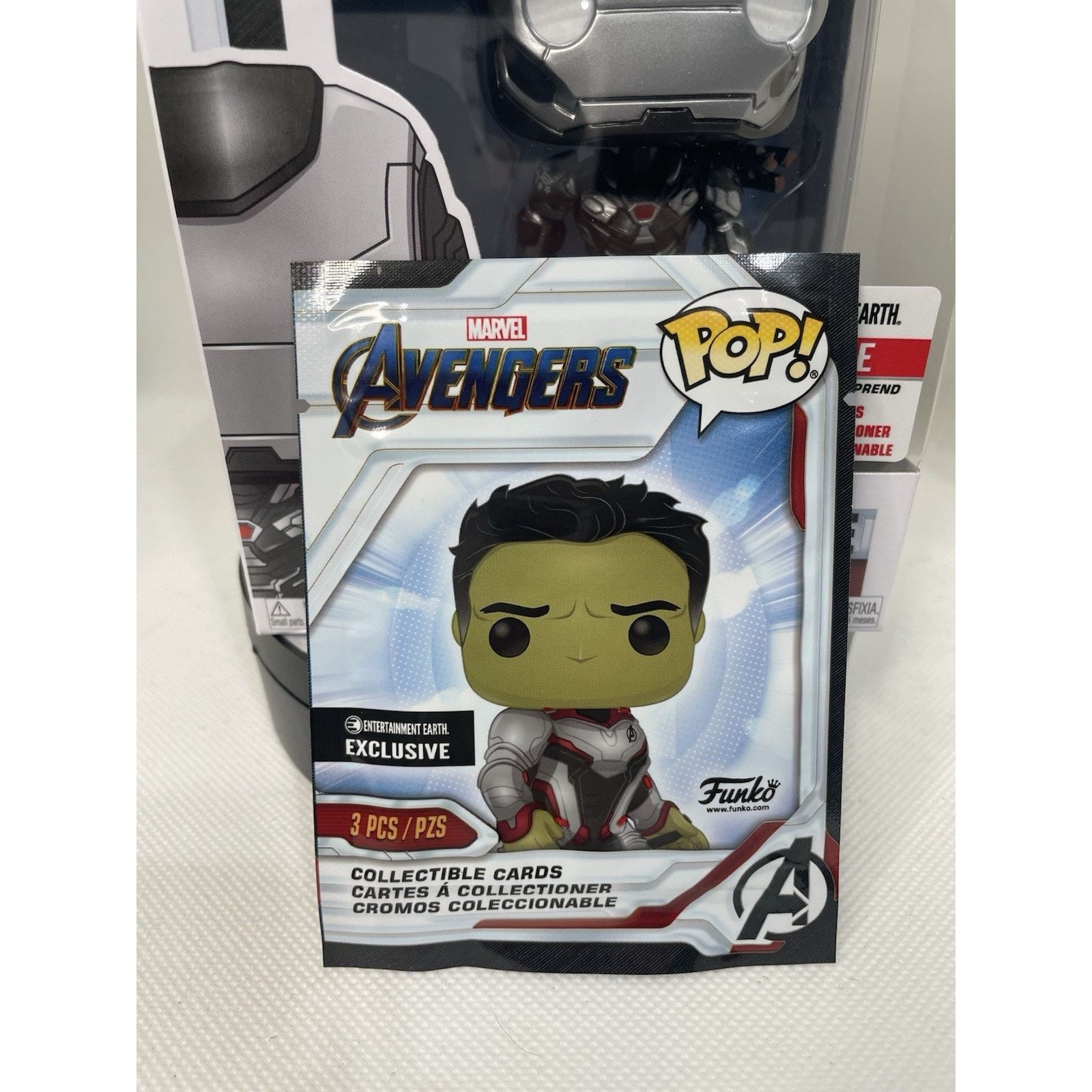Marvel Comics Funko Pop! War Machine + Collectible Card 3PK Sealed 458 Size ONE SIZE - 12 Thumbnail