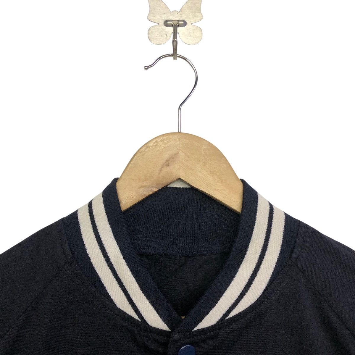 GU *GU xCOLUMBIA UNIVERSITY spellout embroidery varsity jacket Size US M / EU 48-50 / 2 - 9 Thumbnail