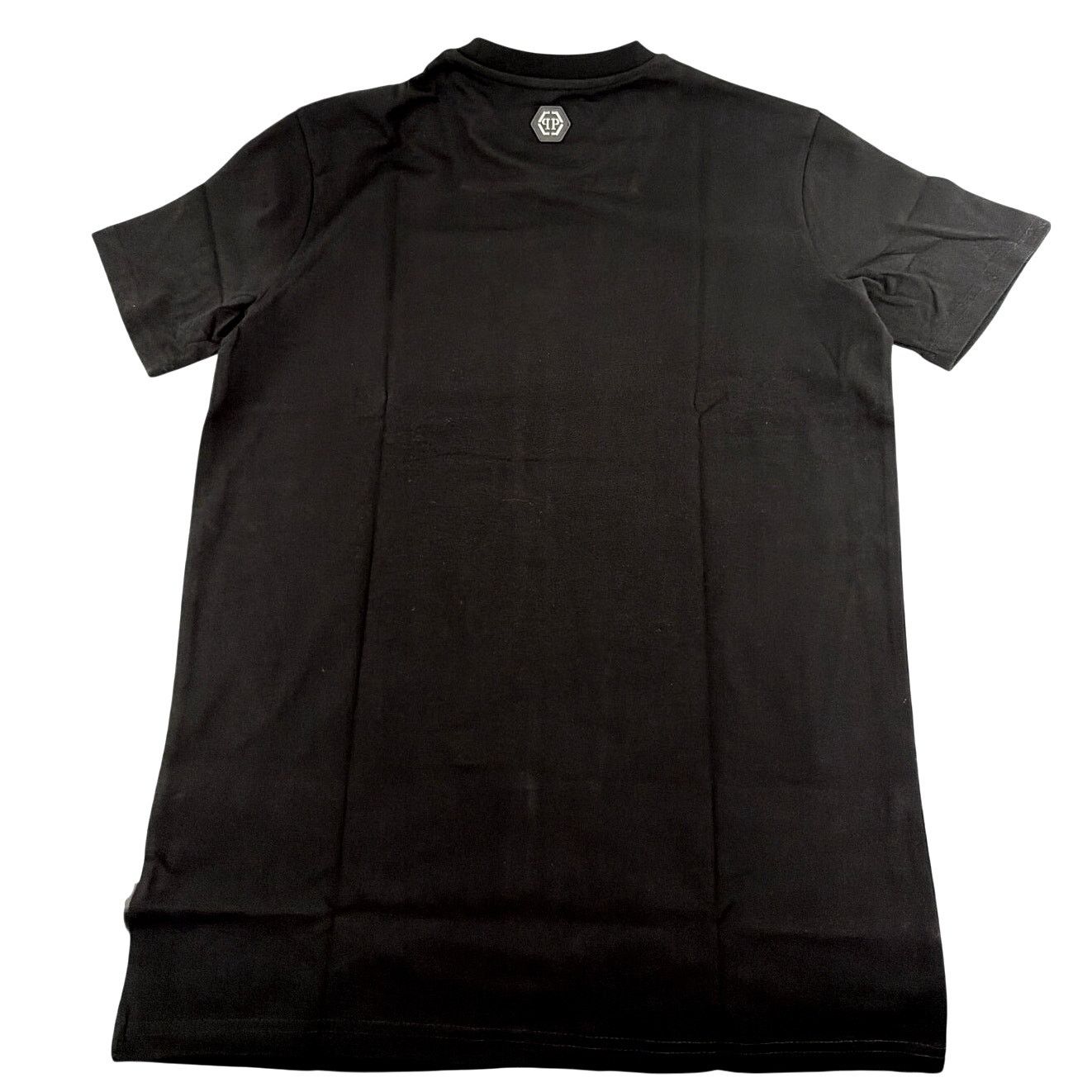 Philipp Plein Philipp Plein Men's Black Skull Stones Round Neck T-Shirt S Size US S / EU 44-46 / 1 - 10 Thumbnail