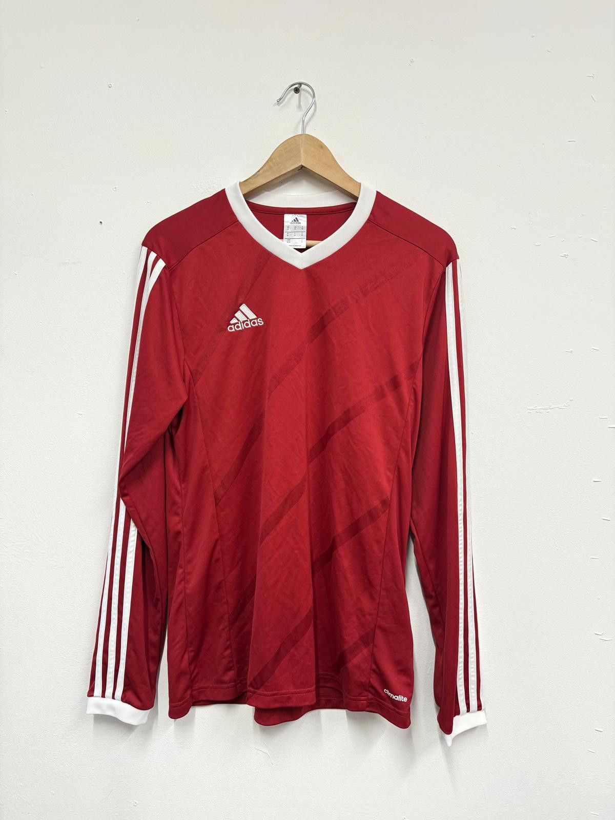 Adidas Adidas Red Long Sleeve Soccer Jersey Size US M / EU 48-50 / 2 - 1 Thumbnail