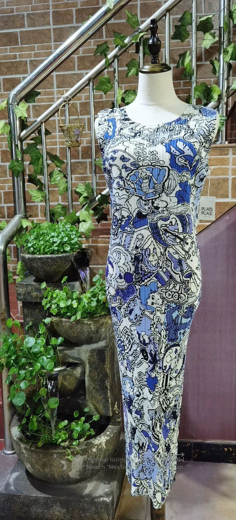 Issey Miyake Issey Miyake Graffiti Dress Size XXL / US 16-18 / IT 52-54 - 2 Thumbnail
