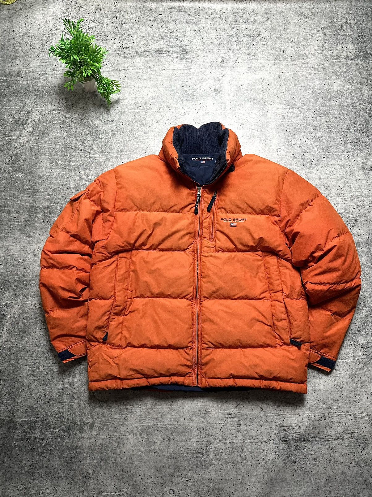 Polo Ralph Lauren Vintage Polo Sport Ralph Lauren 700 Cold Down Puffer Jacket Size US L / EU 52-54 / 3 - 1 Thumbnail