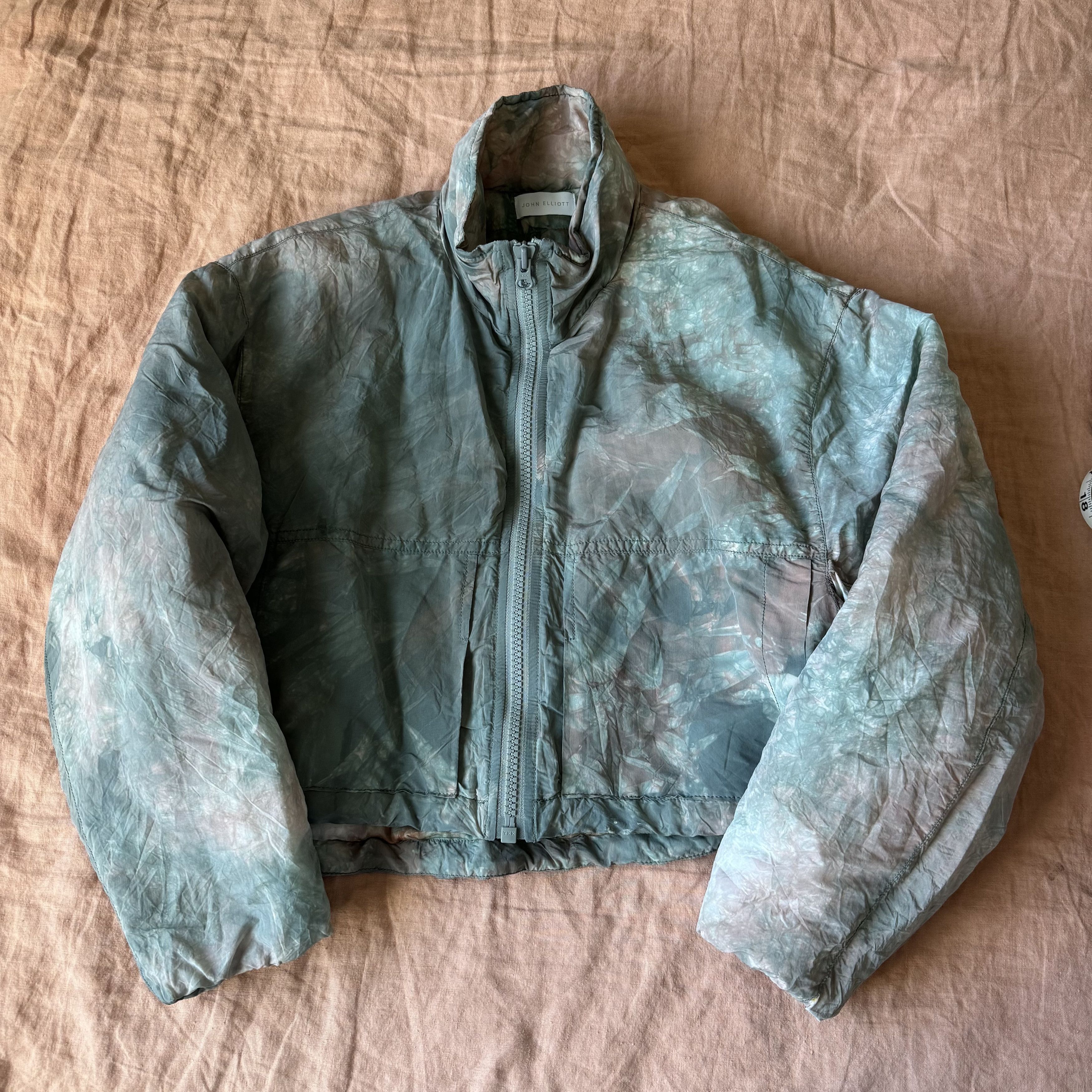 John Elliott John Elliott Silk Nylon Cropped Jacket 0/XS - Asteroid Size XS / US 0-2 / IT 36-38 - 1 Thumbnail