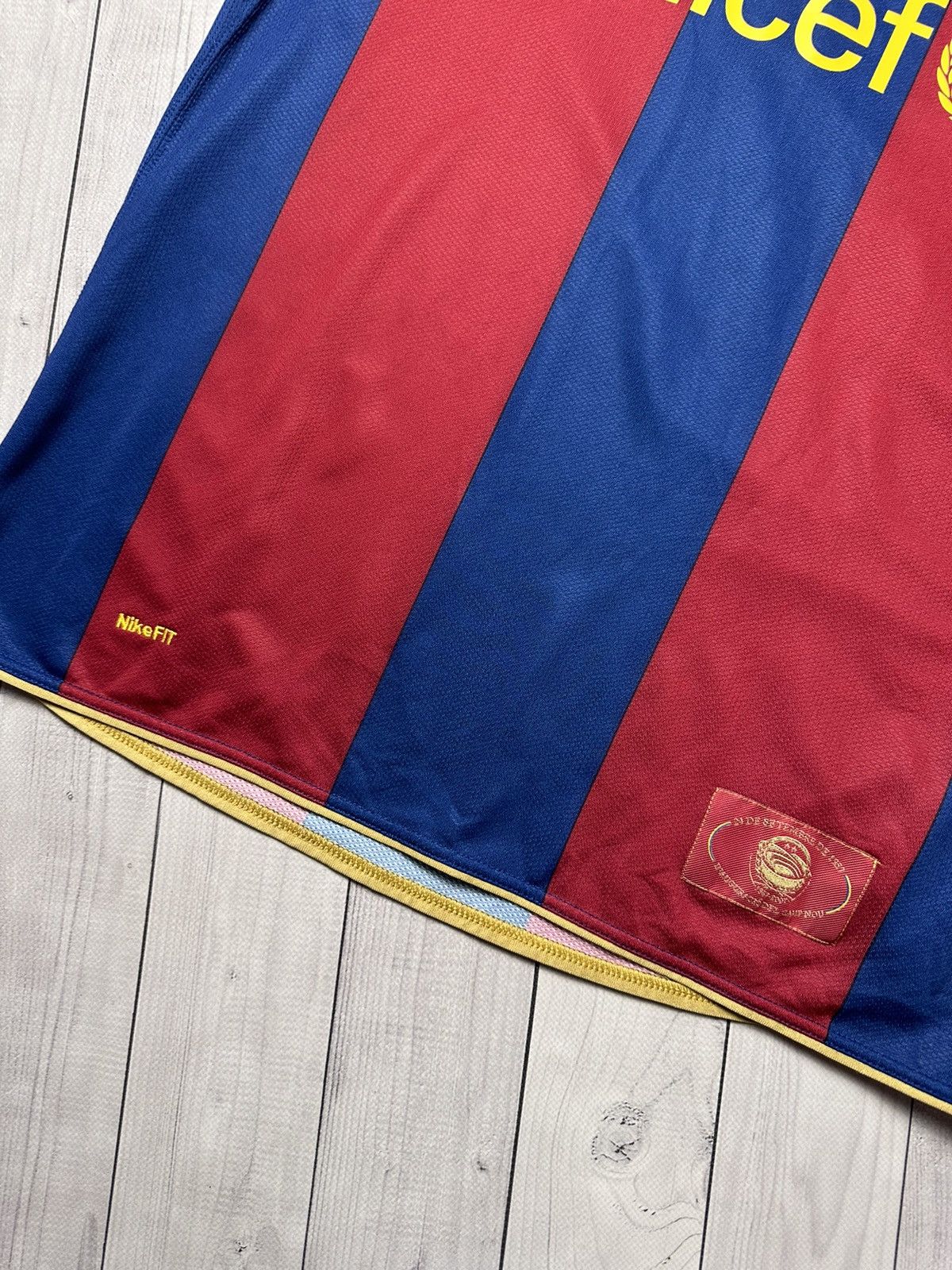 Nike × Vintage Vintage Nike Barcelona soccer jersey size M 150 years Size US M / EU 48-50 / 2 - 3 Thumbnail