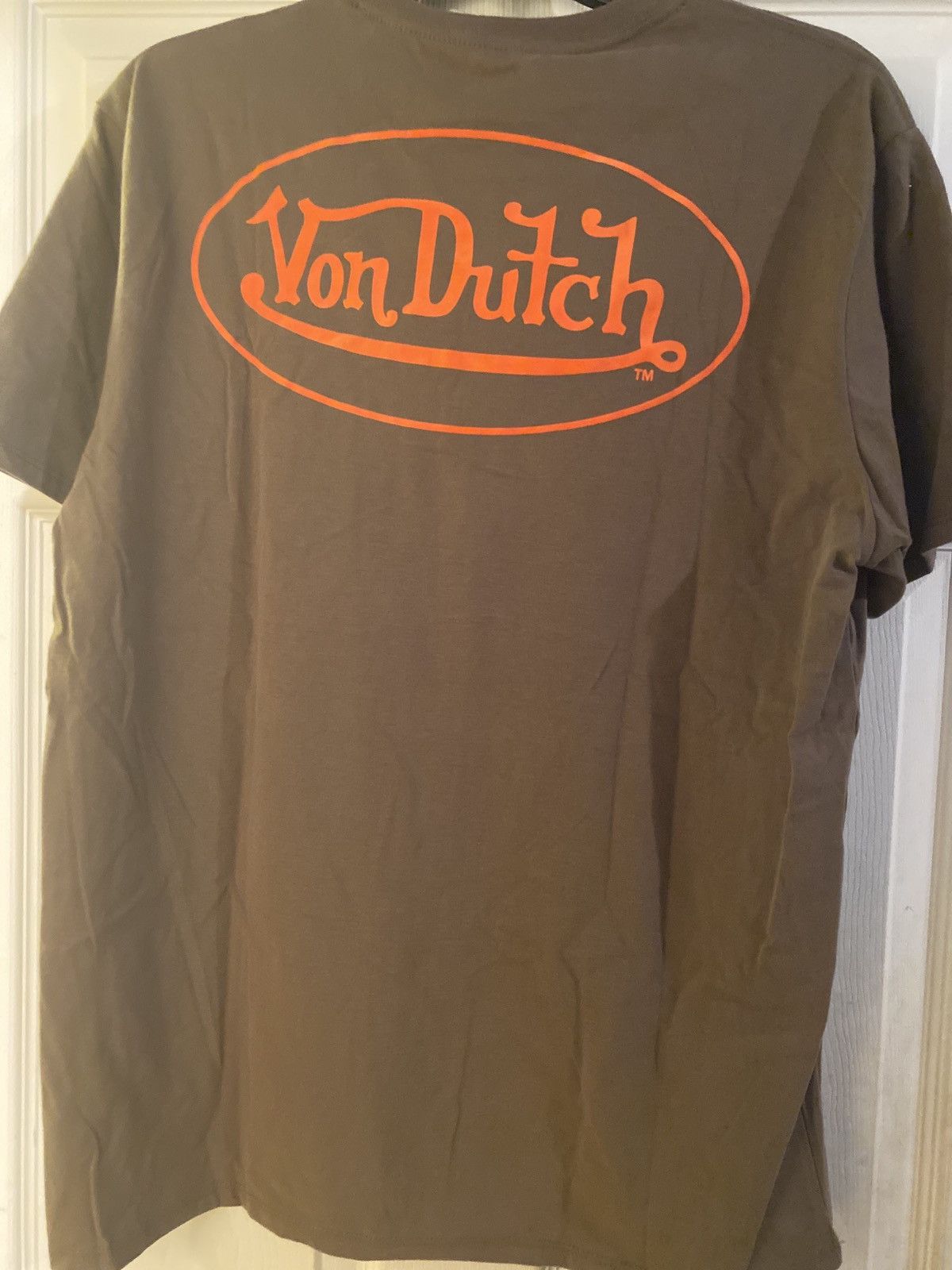 Von Dutch Von dutch brown tee Size US L / EU 52-54 / 3 - 2 Thumbnail
