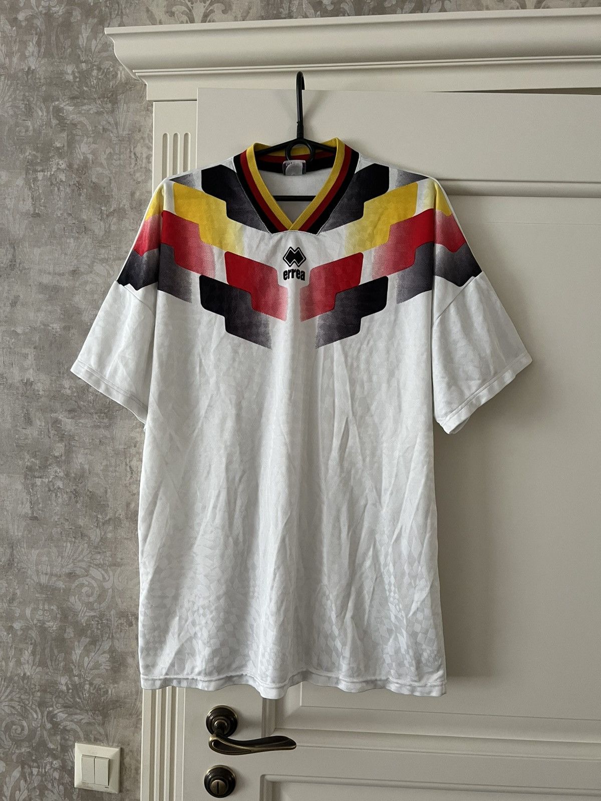 Vintage Vintage Errea Germany 90s Football Jersey Retro Soccer Shirt Size US L / EU 52-54 / 3 - 1 Thumbnail