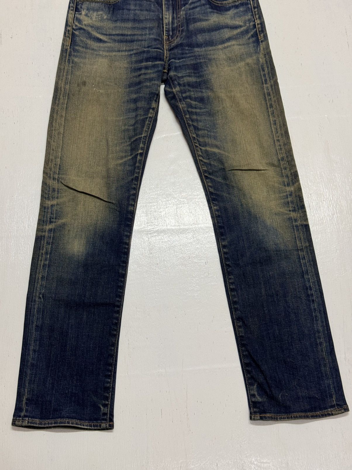 Levi's × Vintage Levis Model 513 Sunfaded Size US 34 / EU 50 - 4 Thumbnail