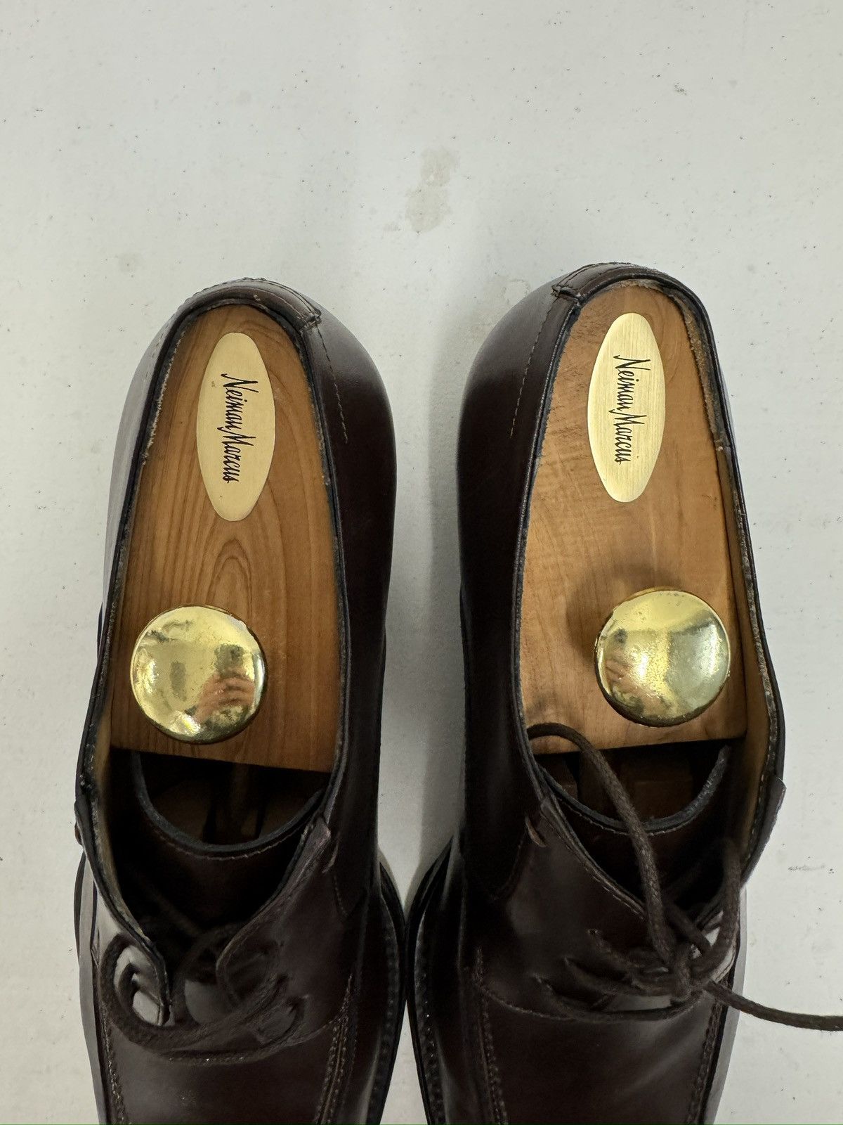 Salvatore Ferragamo Salvatore Ferragamo Square Toe Oxford Dress Shoe 10 D $900 Size US 10 / EU 43 - 5 Thumbnail