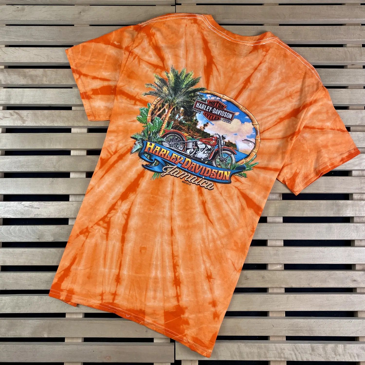 Band Tees Mens Vintage T Shirt Harley Davidson Size L Size US L / EU 52-54 / 3 - 8 Thumbnail