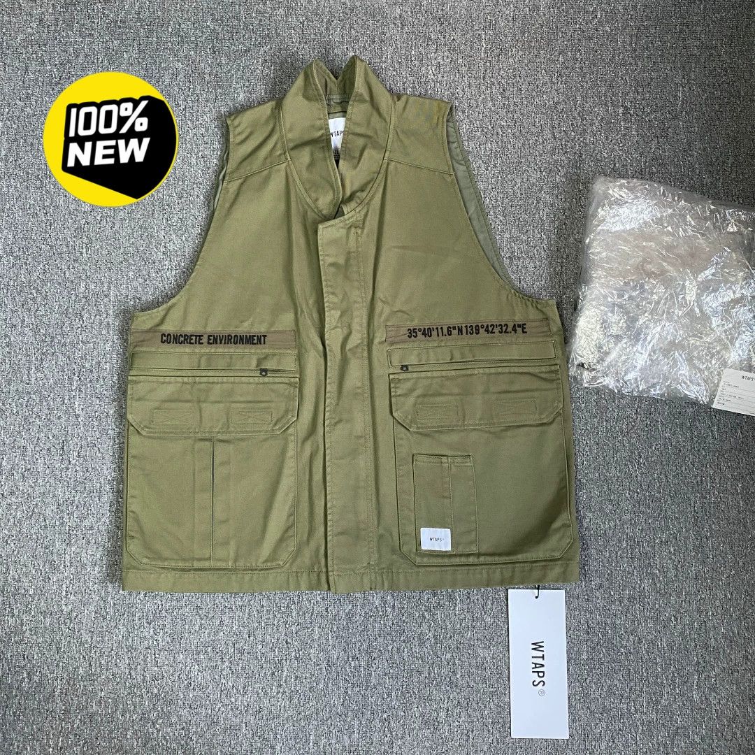 ウェア WTAPS 2021SS REP VEST COTTON TWILL Wtaps WTAPS 18ss REP Utility Cargo Vest | Grailed