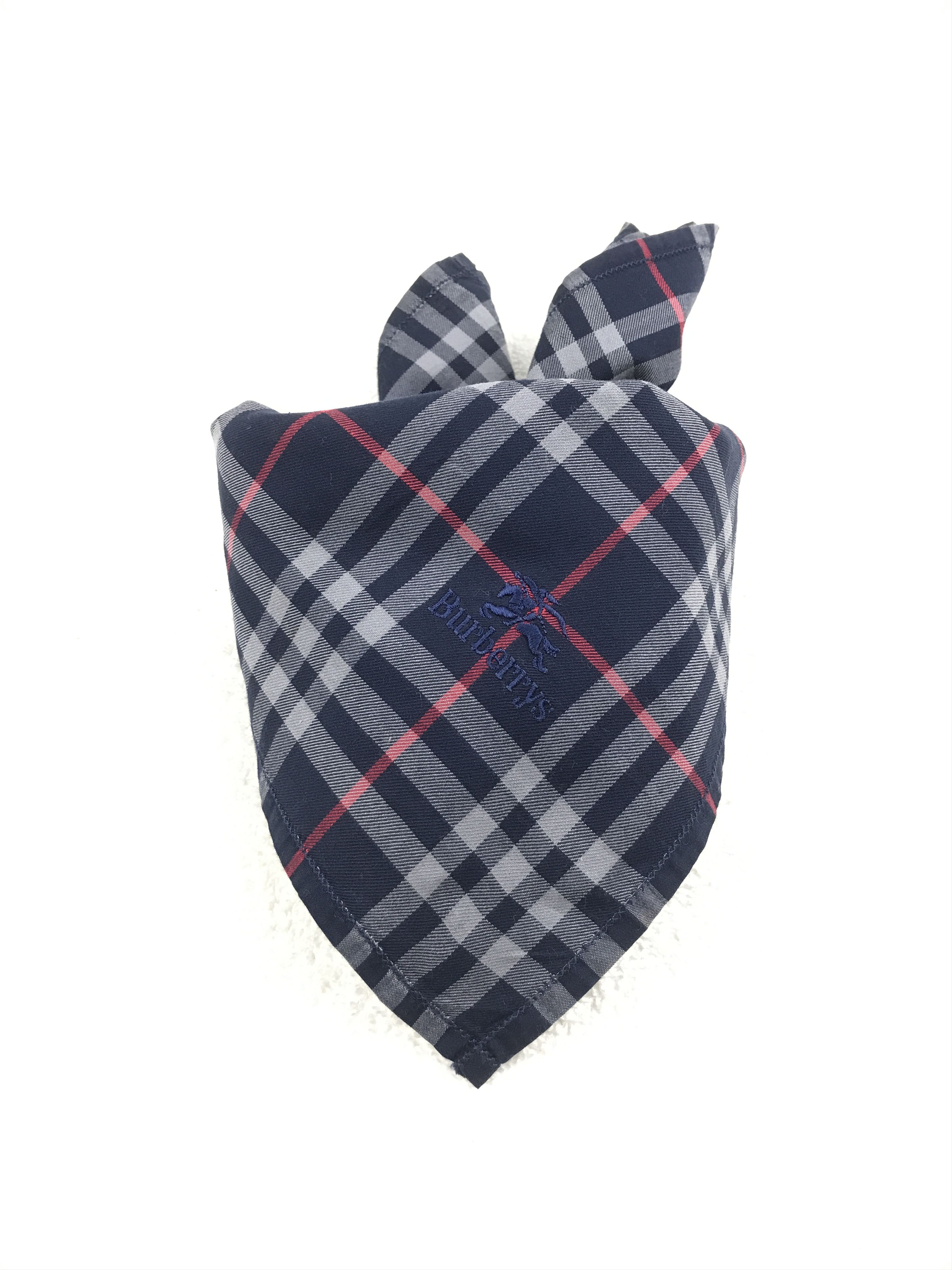 Burberry × Vintage Vintage Burberry Bandana Neckerchief Handkerchief Size ONE SIZE - 3 Thumbnail