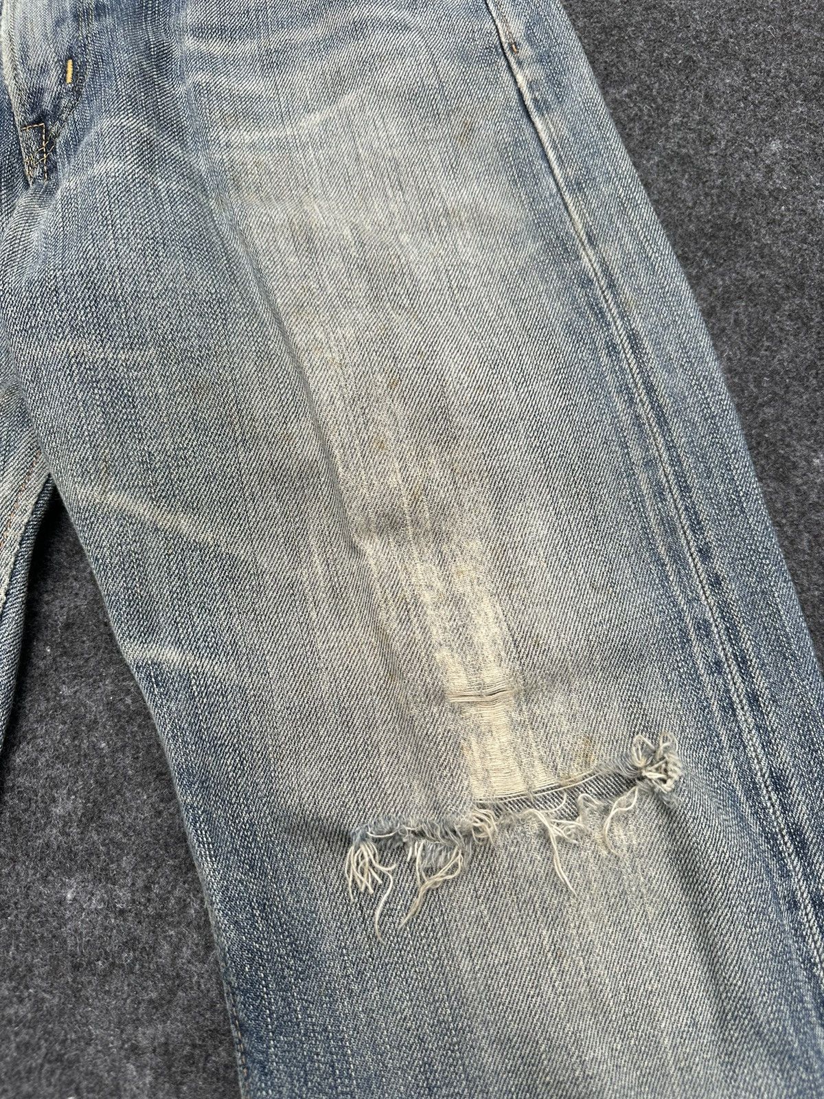 Edwin × If Six Was Nine × Vintage Vintage Edwin 505zxx Selvedge Distressed Denim D68 Size US 30 / EU 46 - 6 Thumbnail