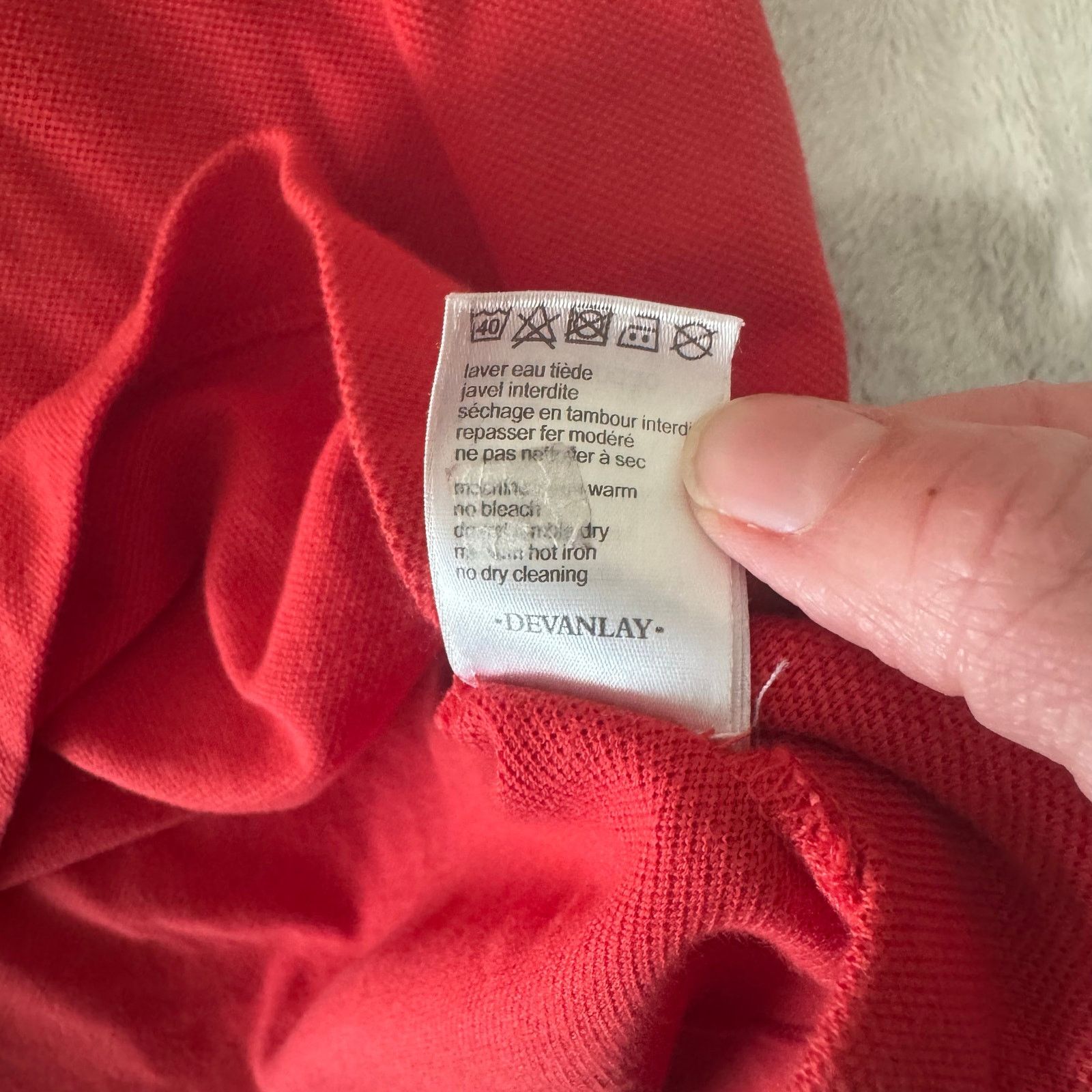 Lacoste Lacoste Early 2000's Mens Alligator Polo Shirt 7 US 2XL Red Size US XXL / EU 58 / 5 - 9 Thumbnail