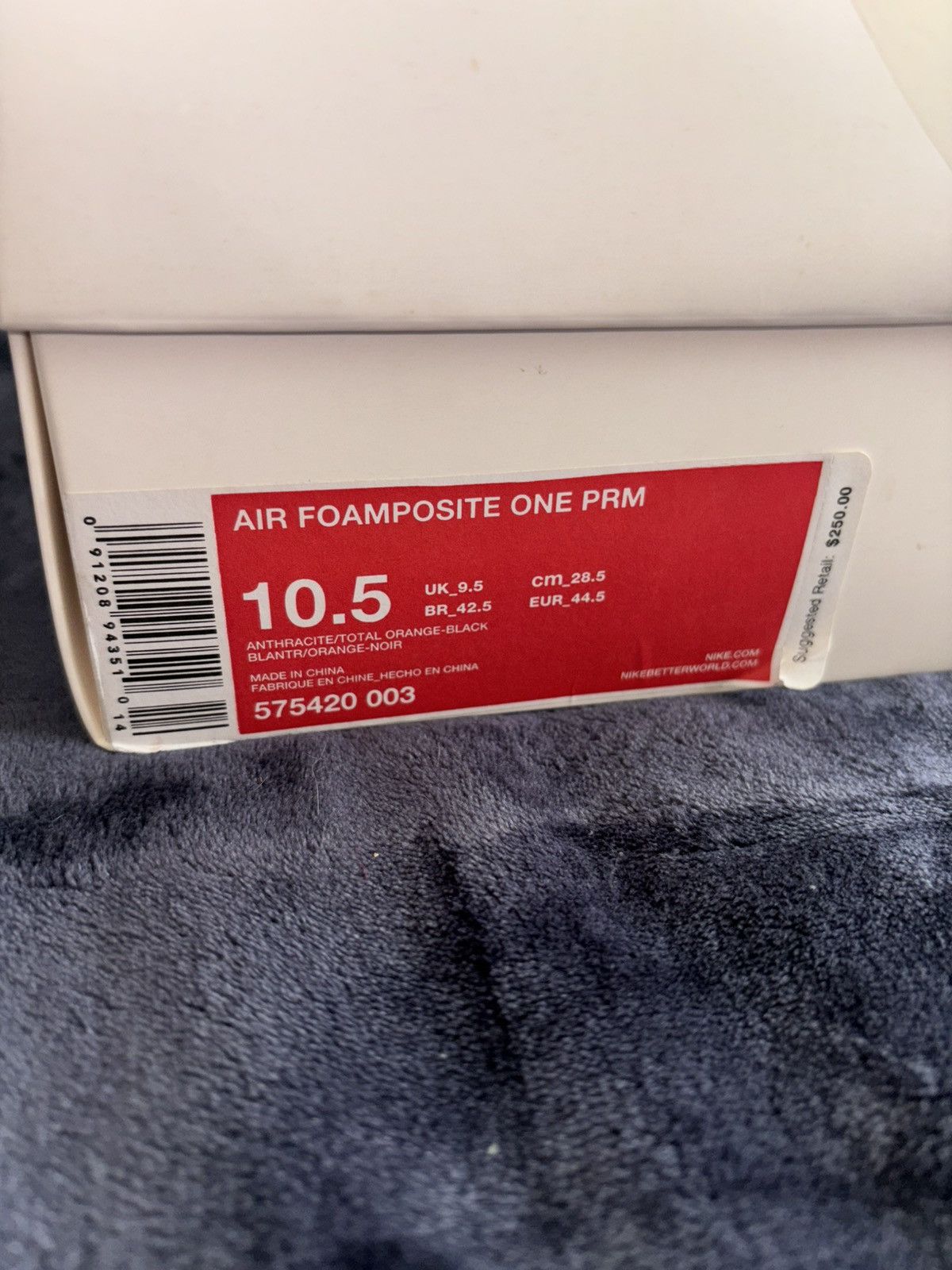 Nike Nike Foamposite Prm Safari Size US 10.5 / EU 43-44 - 6 Thumbnail
