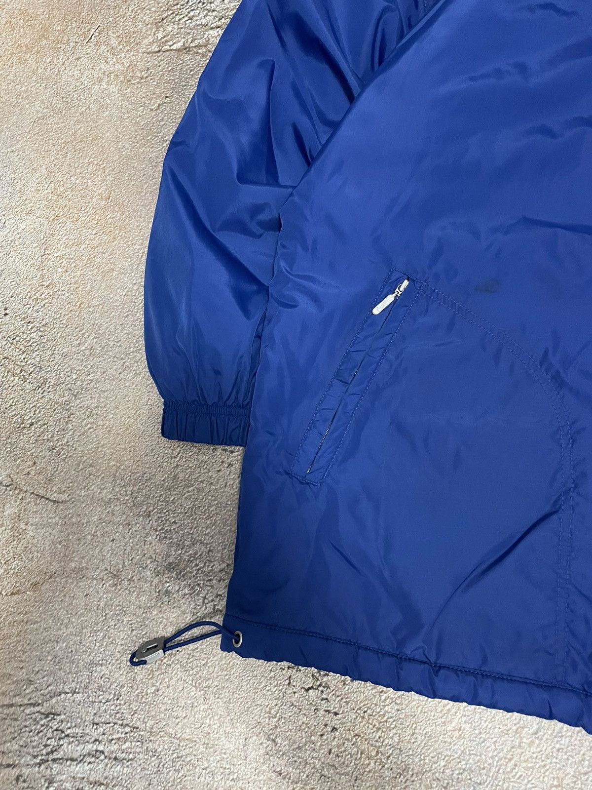 Nike Vintage Nike Big Logo Nylon Drill Jacket Size US M / EU 48-50 / 2 - 6 Thumbnail