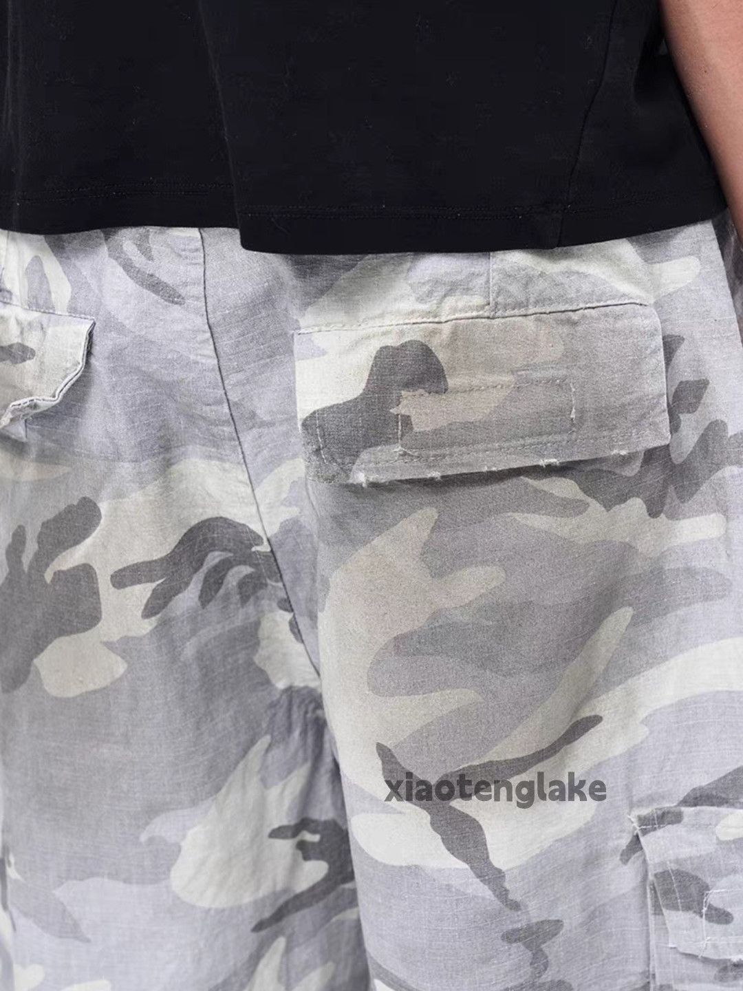 Vintage xz Utility Military outdoor tactical Stain paint shorts Size US 32 / EU 48 - 7 Thumbnail
