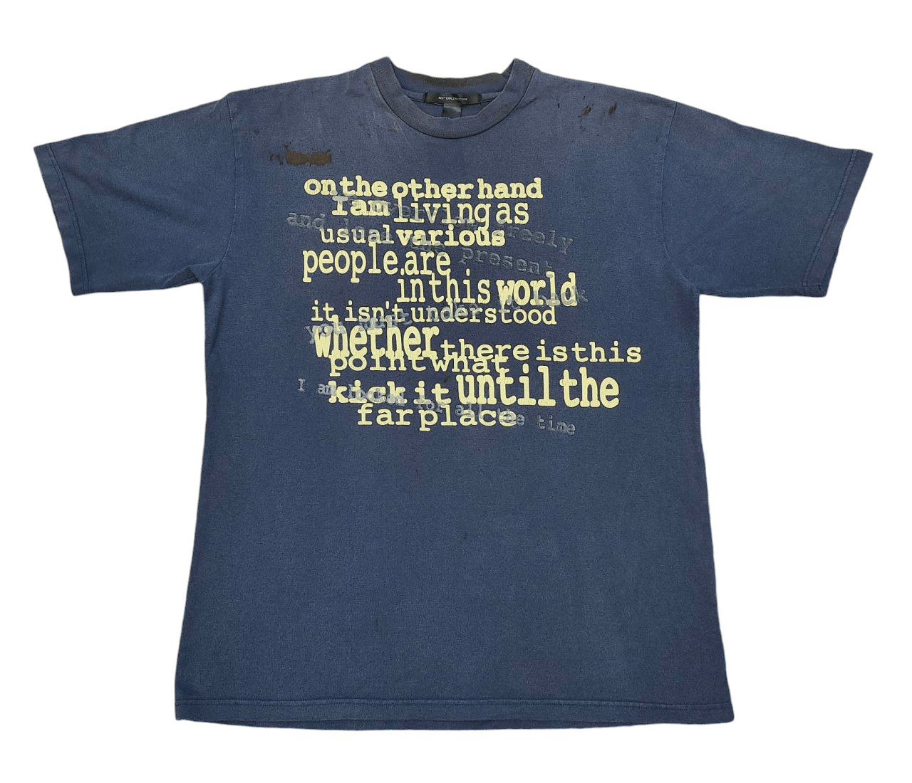 Other Neuterplevo Wording Faded T Size US M / EU 48-50 / 2 - 1 Thumbnail