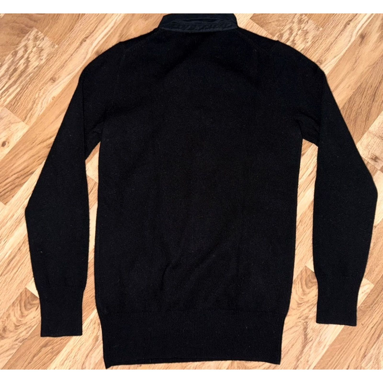 J.Crew J Crew Gustoso Black Sweater Cashmere Silk Size S Women Size S / US 4 / IT 40 - 4 Thumbnail