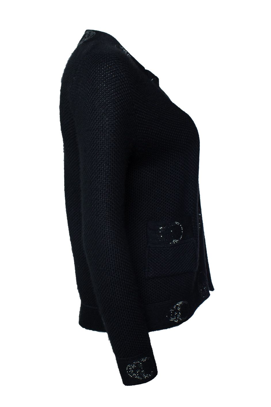 Lucien Pellat-Finet Lucien Pellat-Finet, Knitted cardigan with skulls Size M / US 6-8 / IT 42-44 - 4 Thumbnail