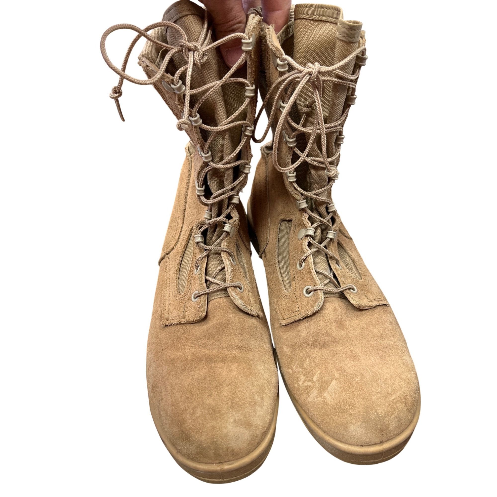 Belleville Belleville 390DES mens tan USA hot weather combat boots Sz 1 Size US 11.5 / EU 44-45 - 16 Thumbnail