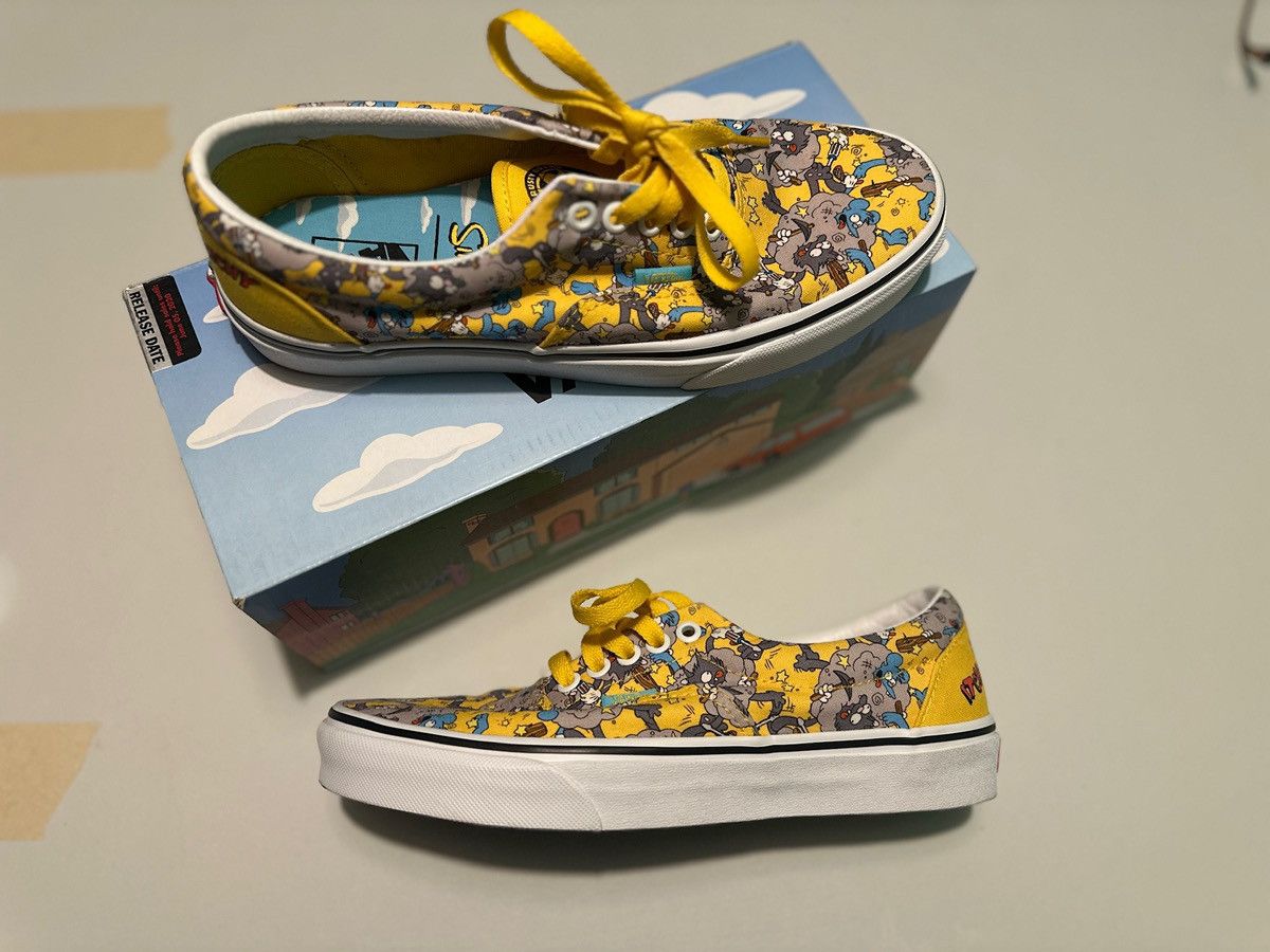 Vans Era The Simpsons Itchysctchy Size US 7.5 / EU 40-41 - 2 Thumbnail