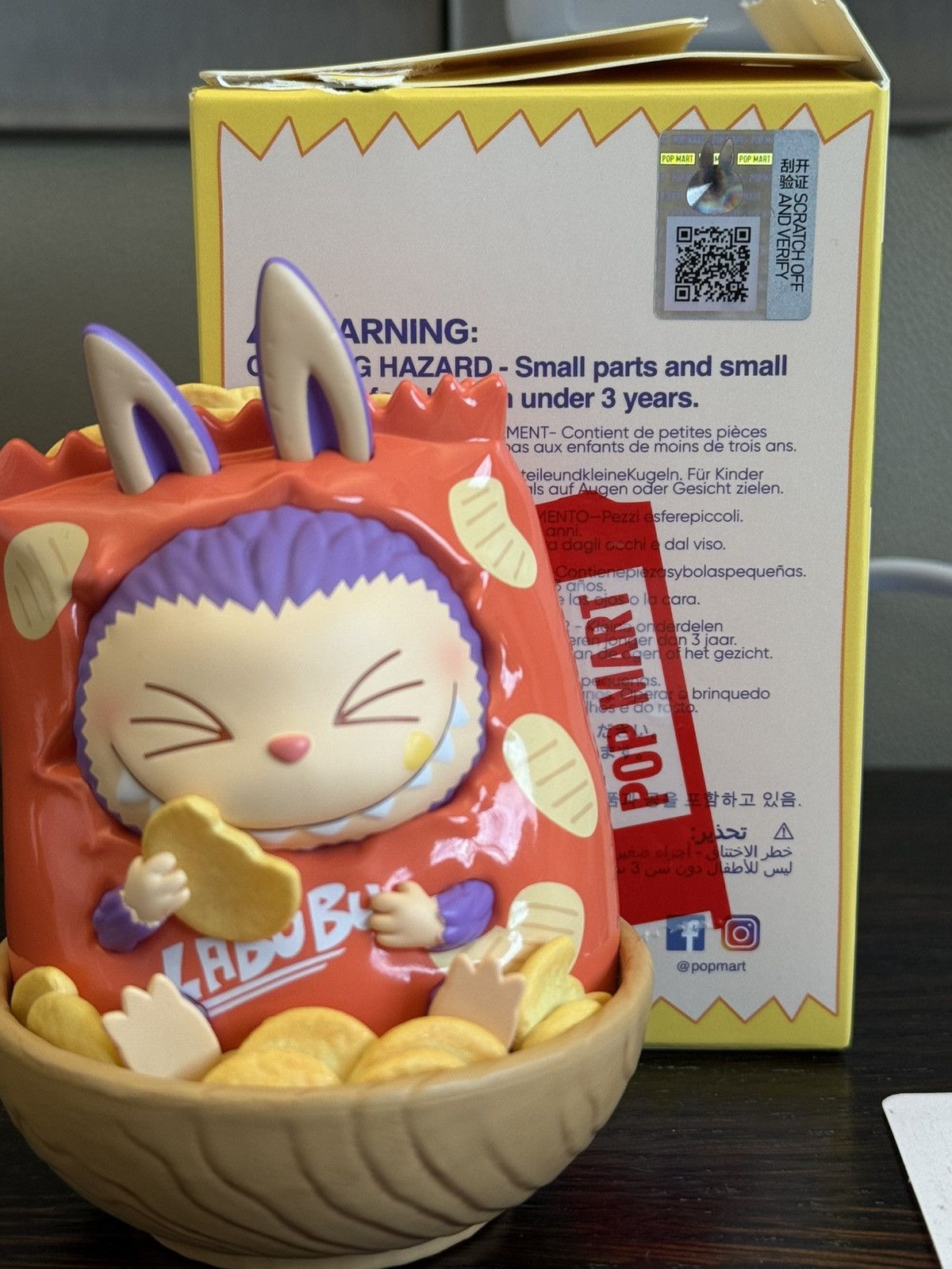 POP MART Labubu Wacky Mart Series - Chips Size ONE SIZE - 7 Thumbnail