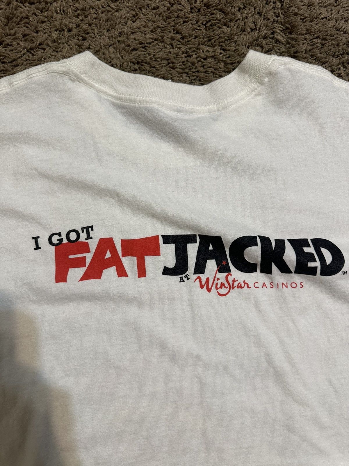 Nike × Vintage Vintage Winstar Casino “I got fat jacked” shirt 90s size Xl Size US XL / EU 56 / 4 - 7 Thumbnail