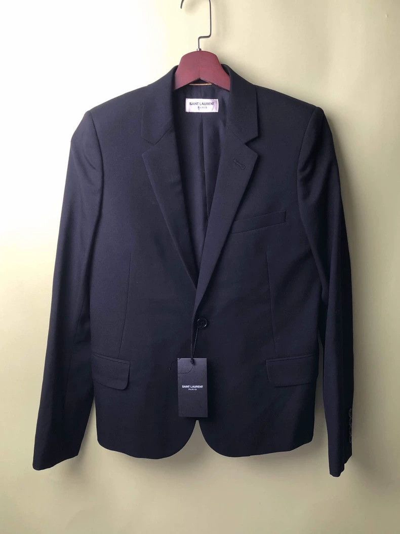 Yves Saint Laurent black blazer from saint laurent 2018 Size US S / EU 44-46 / 1 - 7 Thumbnail