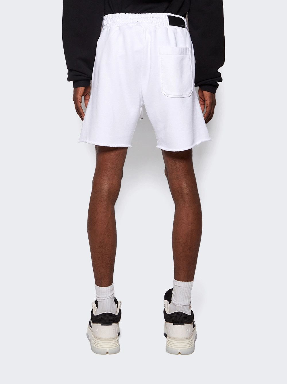 Amiri Amiri Arts District Sweat Shorts White Medium Size US 30 / EU 46 - 2 Thumbnail
