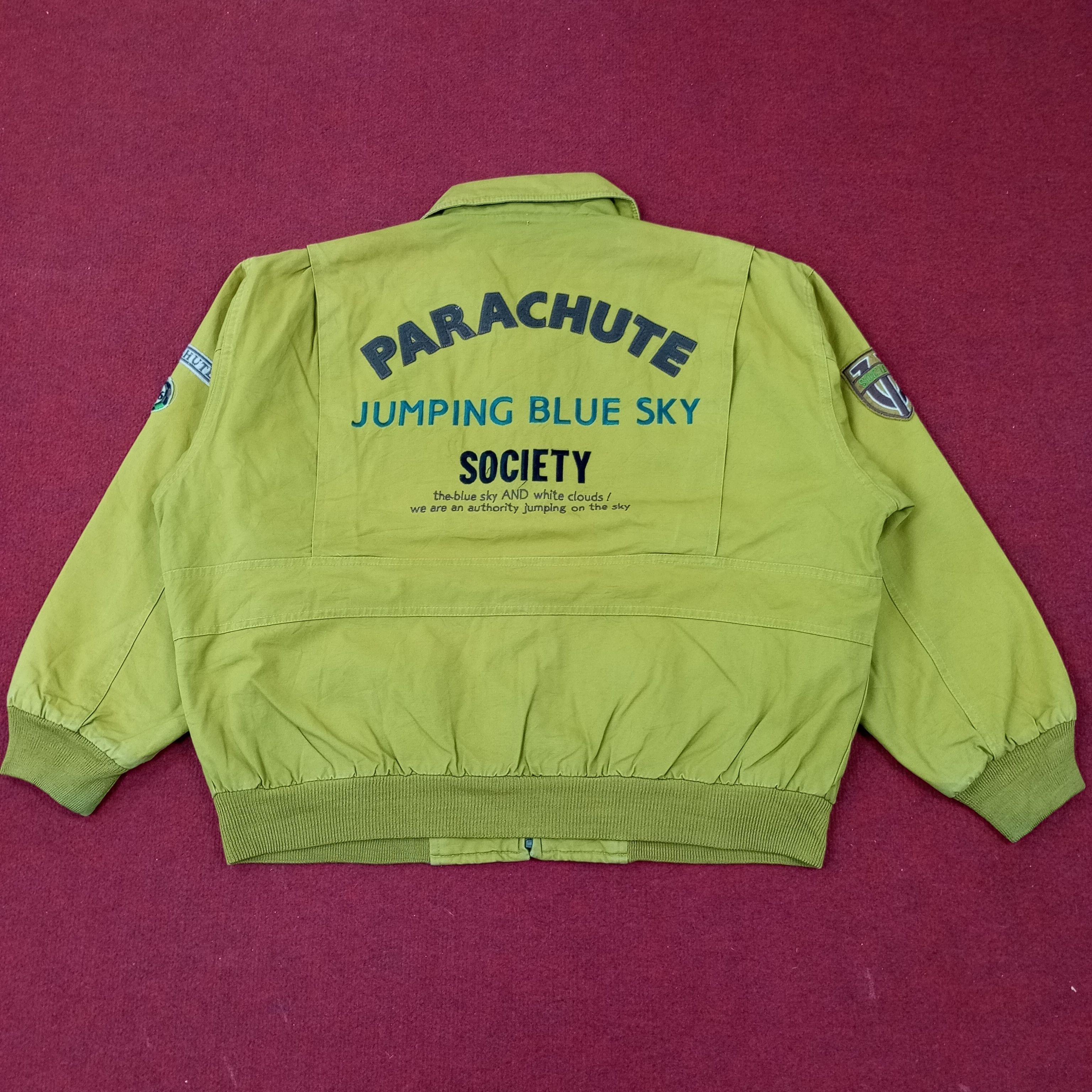 Vintage US Air Force Parachute Jacket c232n26 Size US XL / EU 56 / 4 - 1 Thumbnail