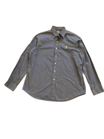 Polo Ralph Lauren Vintage Polo Ralph Lauren Custom Fit Button Up Shirt Size XL Size US XL / EU 56 / 4 - 1 Thumbnail