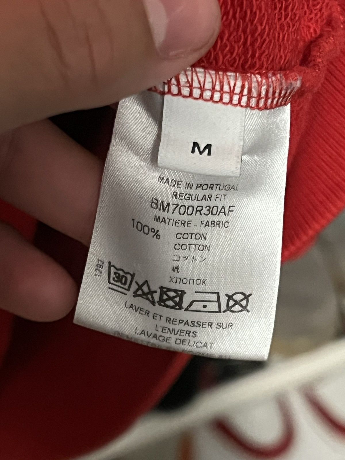 Givenchy Givenchy Hoodie Red Size US M / EU 48-50 / 2 - 5 Thumbnail