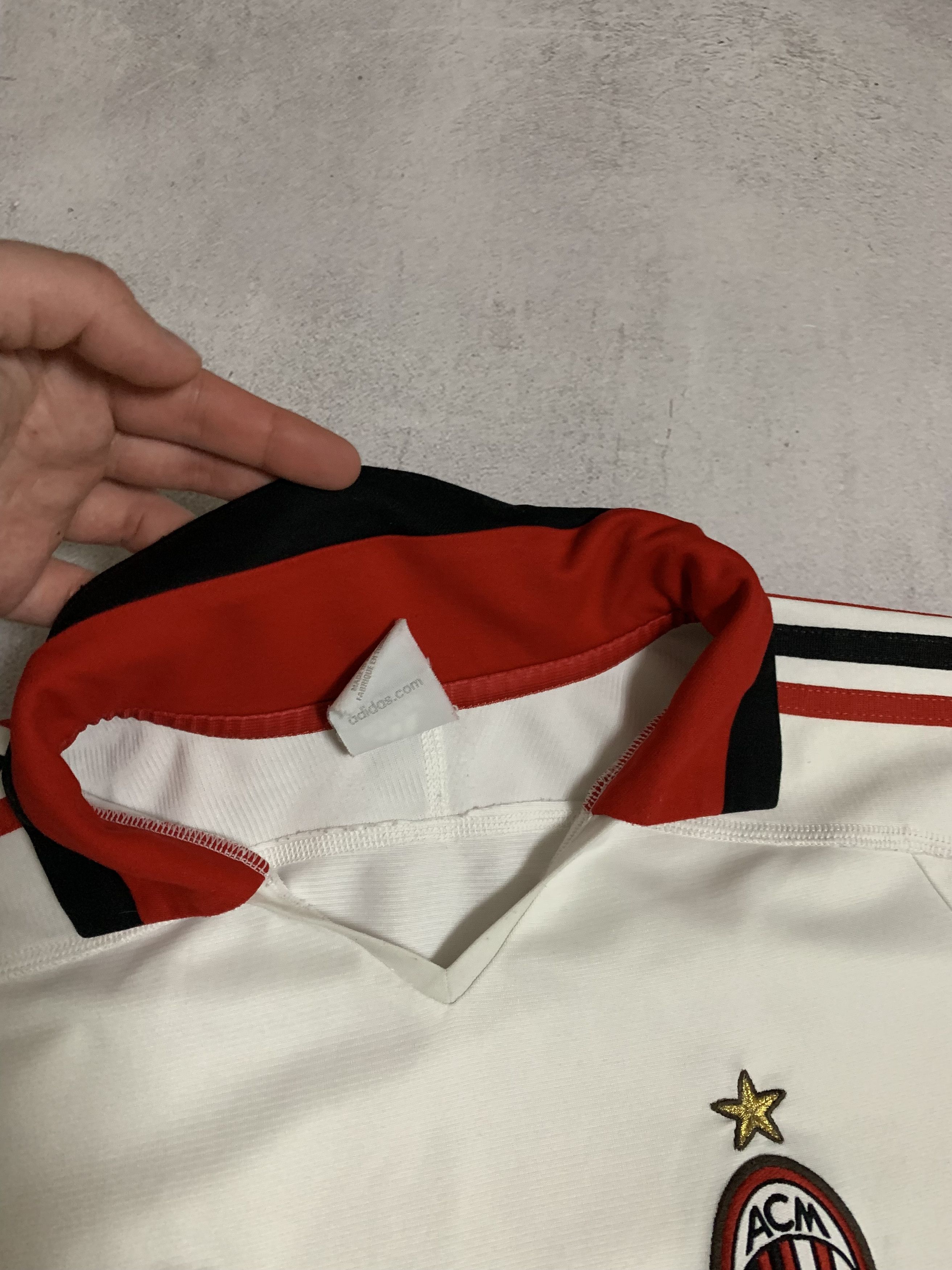 Adidas × Vintage Vintage Adidas Milan Jersey T Shirt 2003 Meriva Blockcore Size US S / EU 44-46 / 1 - 10 Thumbnail