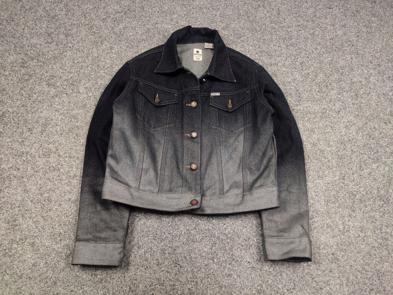 Enyce Vintage Enyce hysteric glamour Style Gradient Denim jacket Size M / US 6-8 / IT 42-44 - 2 Thumbnail