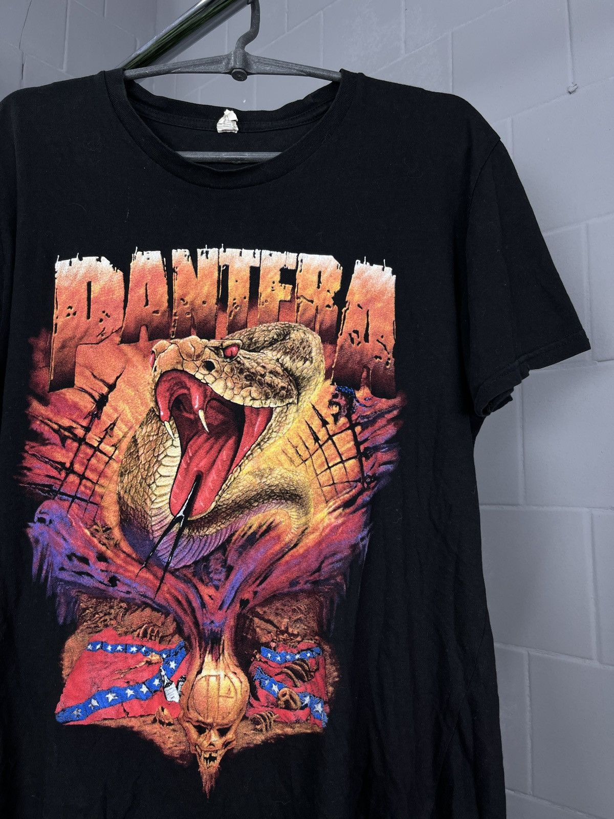 Band Tees 2000s PANTERA RARE BAND TEE WITH JUICY PRINTS - LOT № 862 Size US M / EU 48-50 / 2 - 2 Thumbnail
