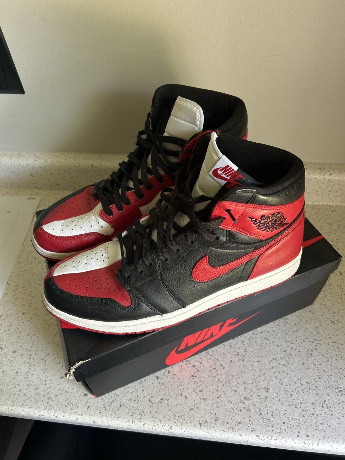 Nike 2018 Air Jordan 1 High OG NRG ‘Homage to Home’ Size US 14 / EU 47 - 2 Thumbnail