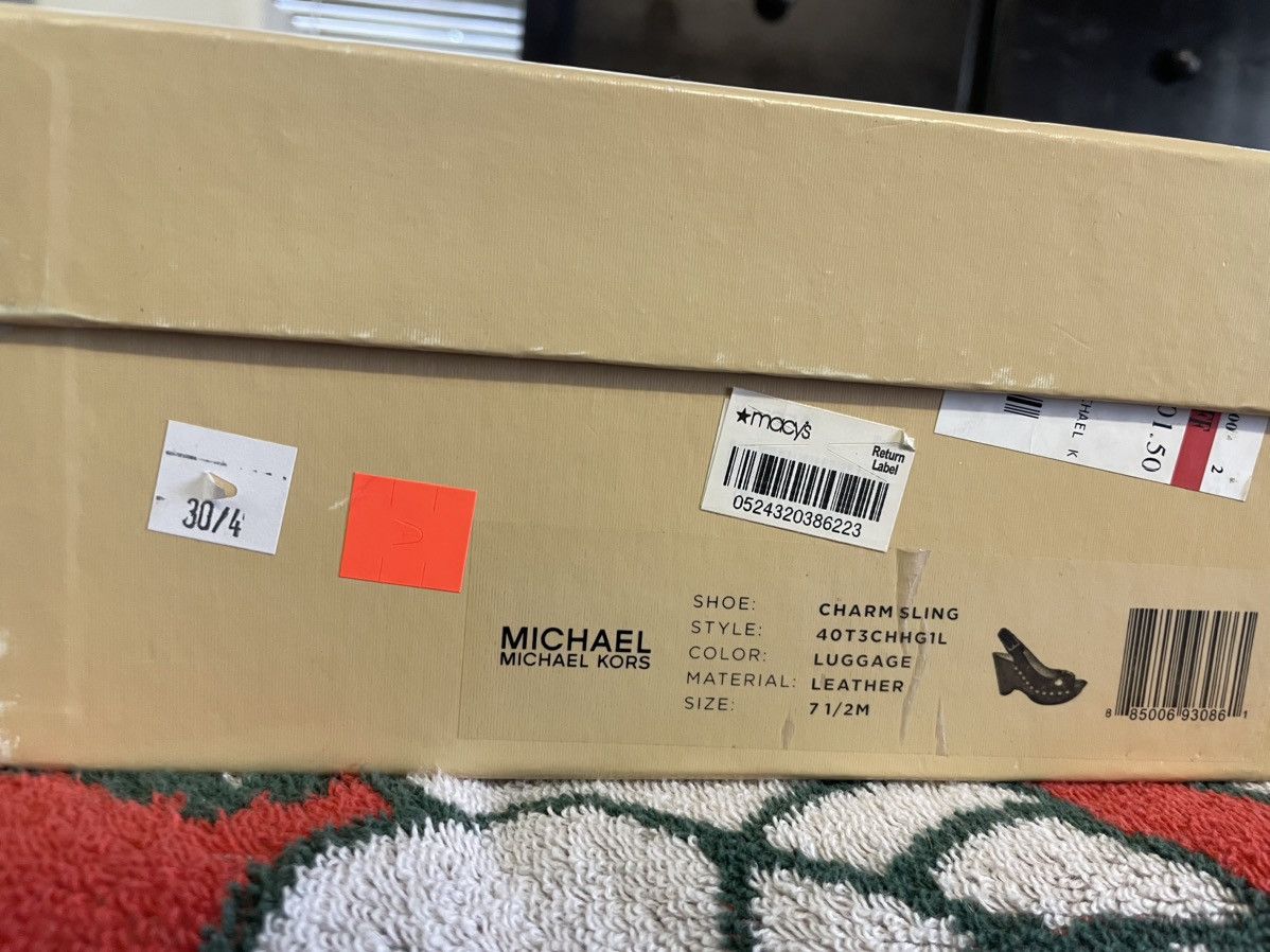 Michael Kors Michael Kors black leather platform wedge Size US 7.5 / IT 37.5 - 2 Thumbnail