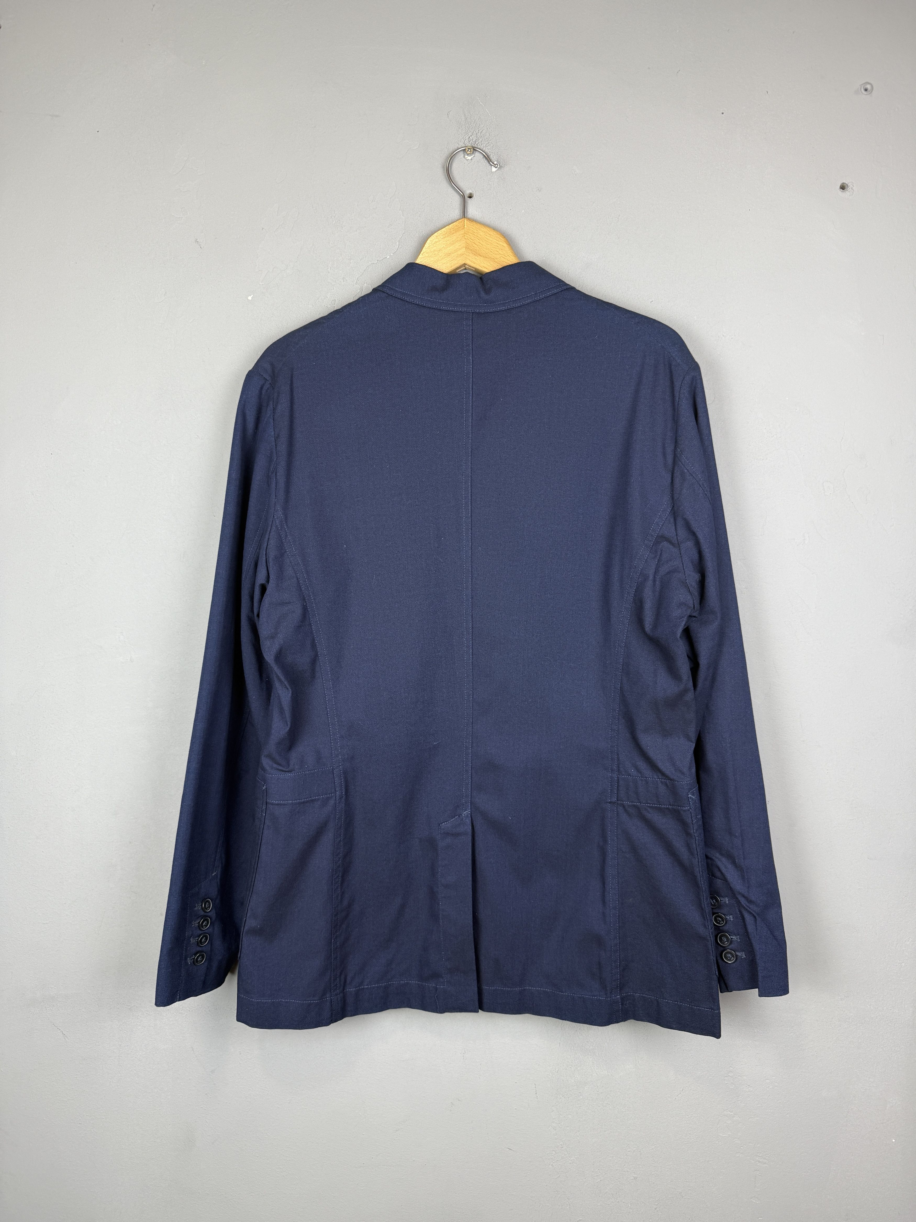 Designer G-Star Raw Shattor Omega Blazer Cotton Jacket 3 Button Navy Size 52R - 4 Thumbnail