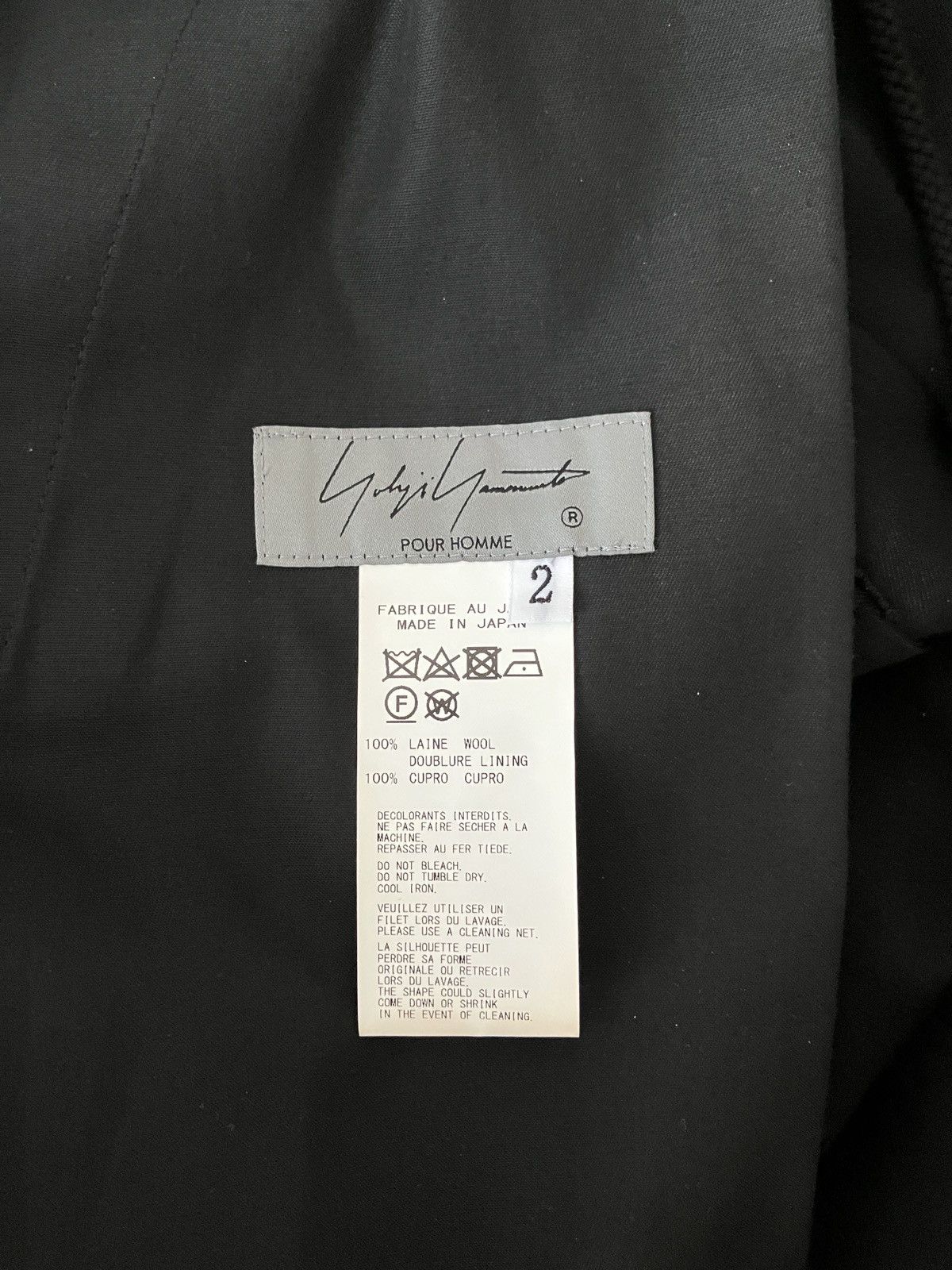 Yohji Yamamoto Yohji Yamamoto Pour Homme SS21 Pants Size US 32 / EU 48 - 9 Thumbnail