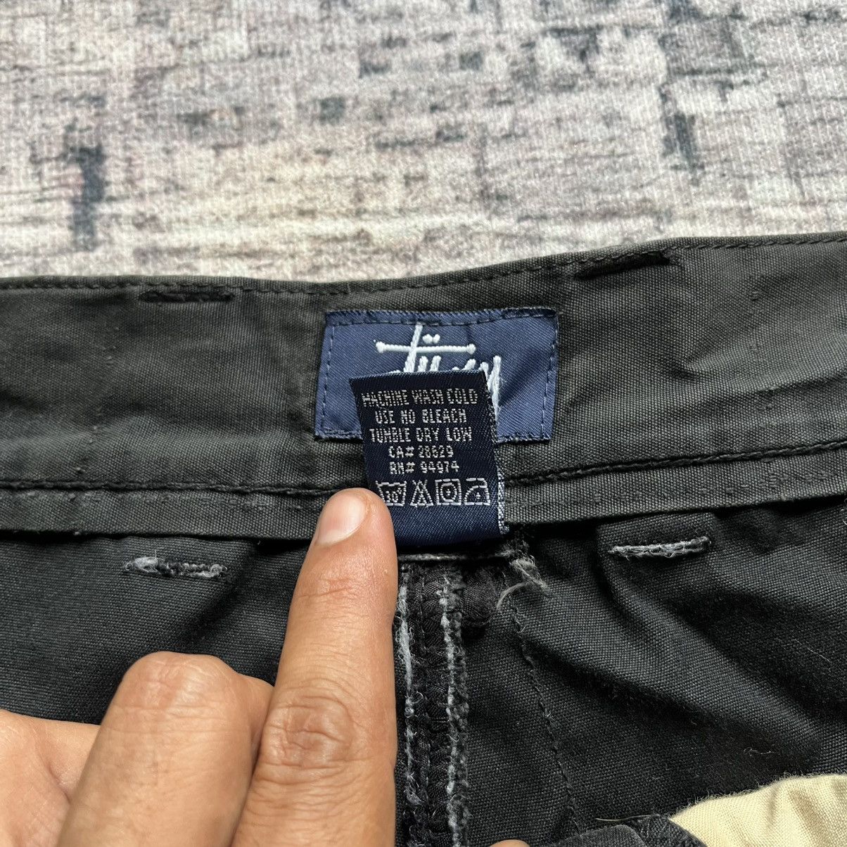 Stussy Vintage Stussy Box Embroidery Design Baggy Pants Size US 31 - 7 Thumbnail