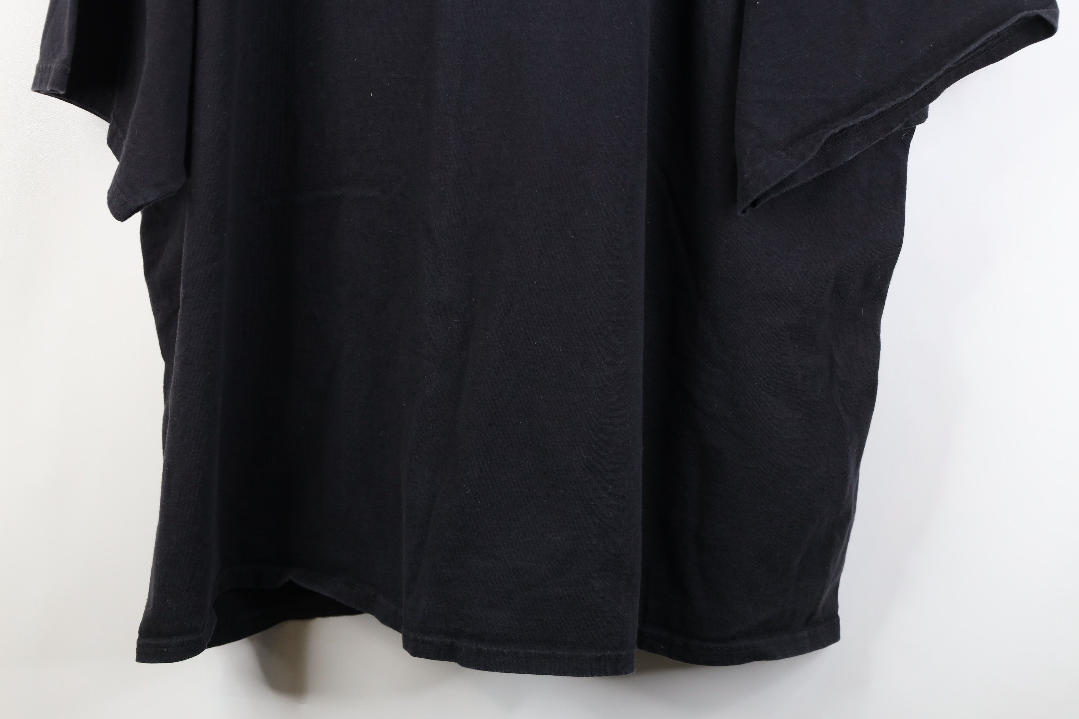 Vintage Vintage 90s Y2K Streetwear Short Sleeve T-Shirt Black Cotton Size US XXL / EU 58 / 5 - 14 Thumbnail