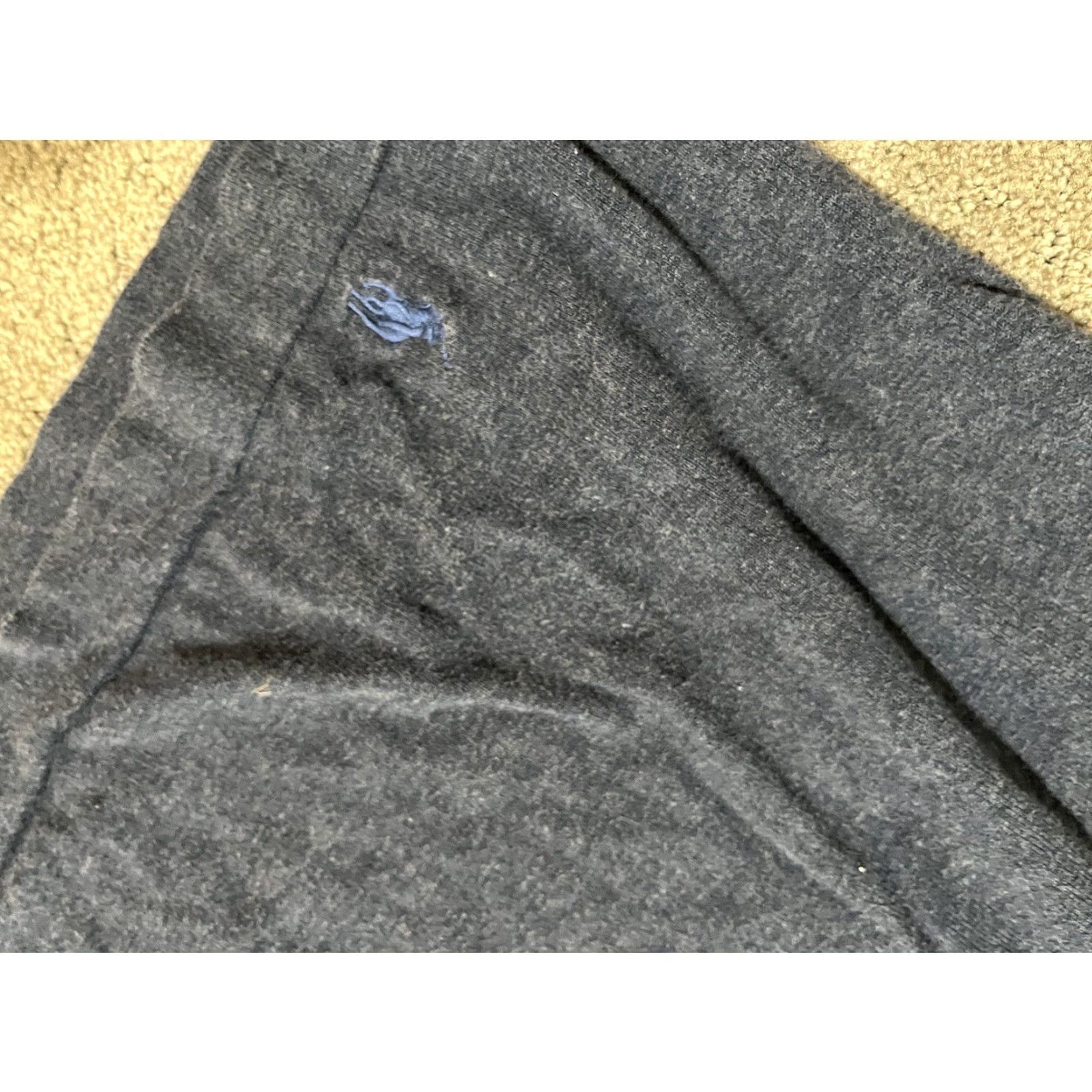 Polo Ralph Lauren Polo Ralph Lauren Pima Cotton Mens Blue Shirt Round Neck Long Sleeve Pocket L Size US M / EU 48-50 / 2 - 6 Thumbnail
