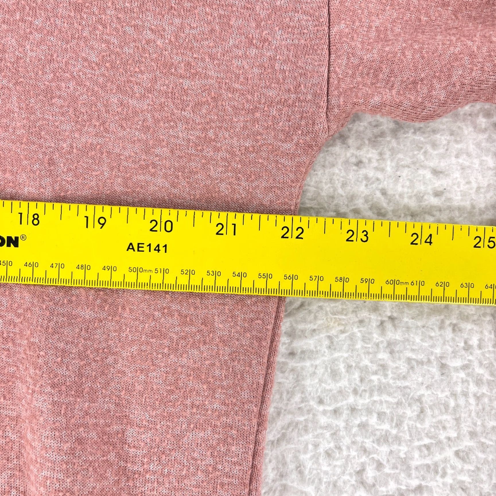 Athleta Athleta Pink Mindful Shirt Women Knit Crew Neck Pullover Long Sleeve Size S Size S / US 4 / IT 40 - 6 Thumbnail