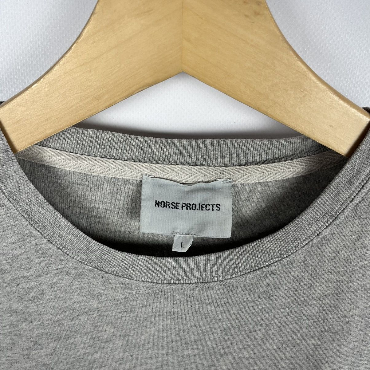 Norse Projects Norse Projects big logo pocket tee Size US L / EU 52-54 / 3 - 7 Thumbnail