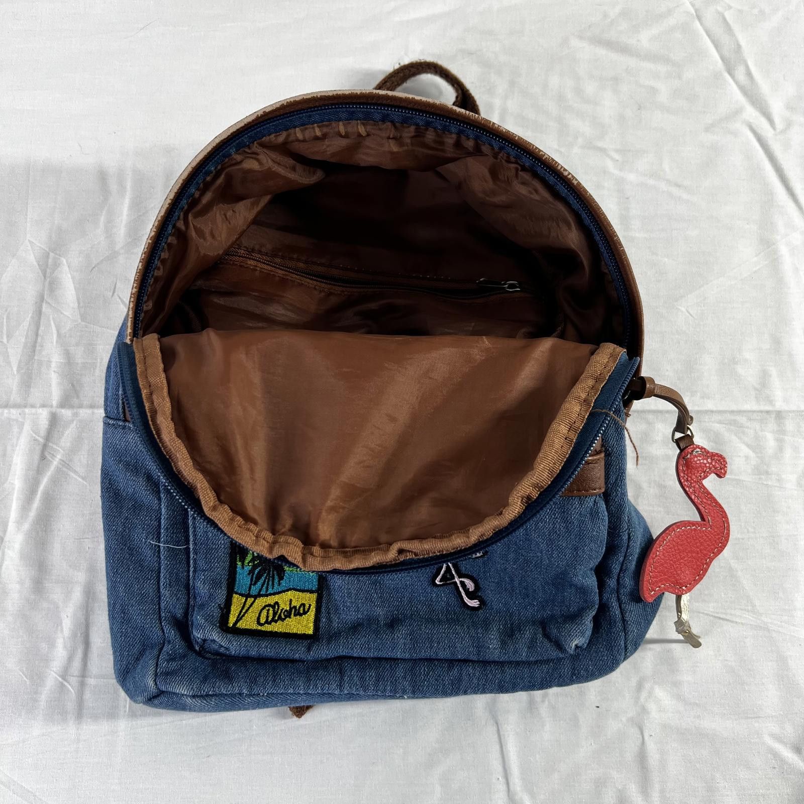 Other Kids Summer Vibe Backpack With Flamingo and Beach Patch’s Size ONE SIZE - 5 Thumbnail